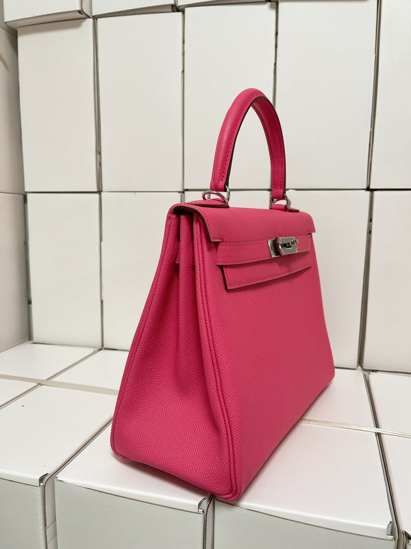Close-up detail of sculpted bag design