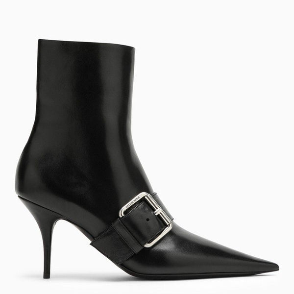 Balenciaga Shoes BALENCIAGA Knife 80 Leather Ankle Boots Luxury Lifestyle Designer Footwear