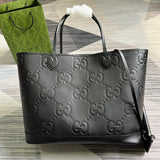 Front view of refined statement women's handbag – women's luxury handbag