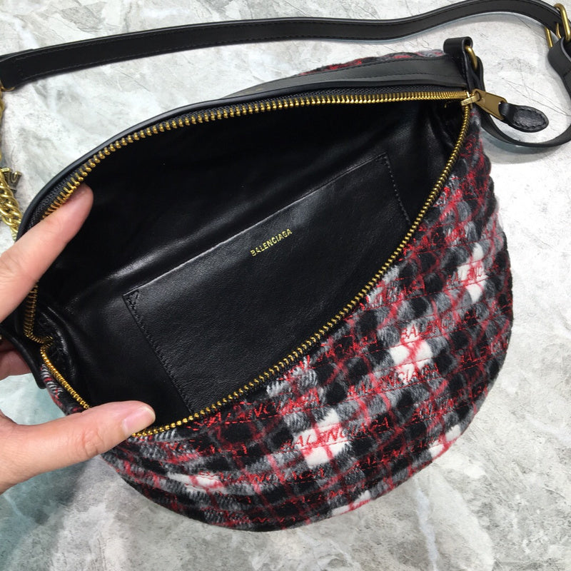 Sophisticated Faux Leather Handbag - Smooth Faux-Leather Exterior | Women's Statement Accessory #737 - alternate angle view (image 8) of designer-inspired handbag