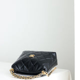 Chanel 24B Hobo Bag detail shot – authentic designer craftsmanship