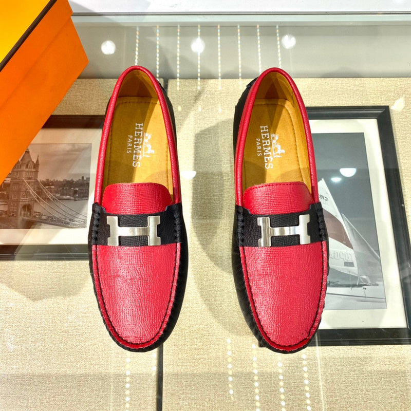 Hermes shoes Style 088 - close-up of luxury comfort fit