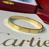 Close-up detail view of Cartier unisex jewelry piece