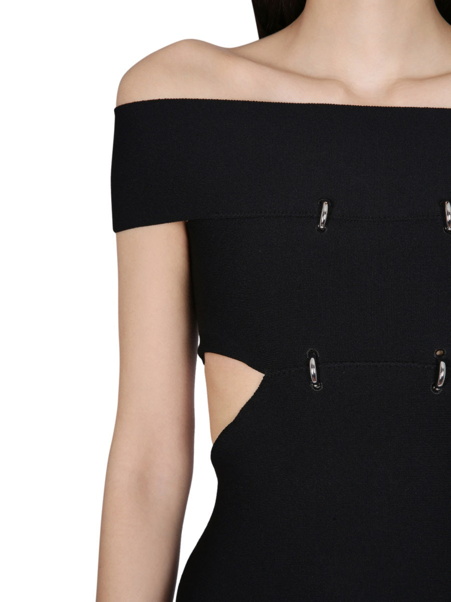 Alexander McQueen Tops- Alexander Mcqueen Women Top With Cut-Out Details Elegant Everyday Designer Top