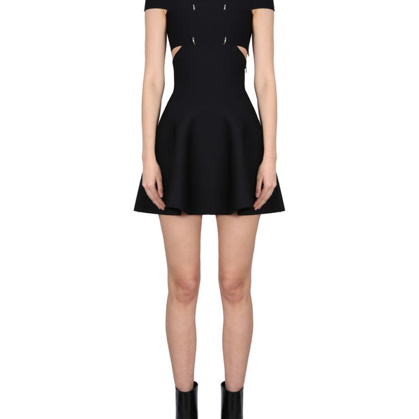 Alexander McQueen cocktail dresses luxury designer piece front view