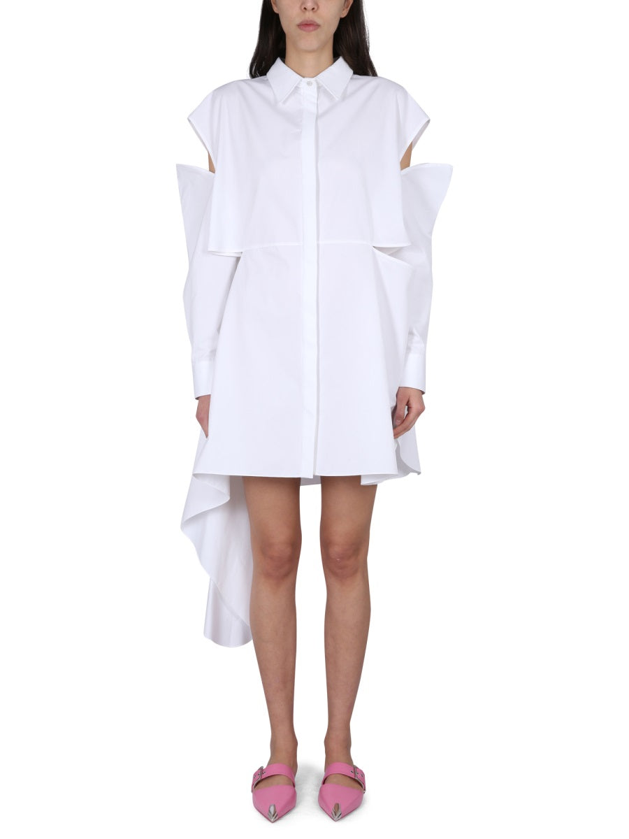 Alexander McQueen cocktail dresses luxury designer piece front view