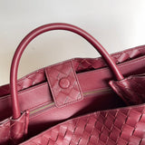 Contemporary Vegan Leather Handbag - Smooth Faux-Leather Exterior | Women's Designer-Inspired Purse #1596 - product detail shot (image 10) of designer-inspired handbag