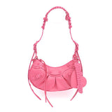 Balenciaga women's shoulder bag luxury designer leather