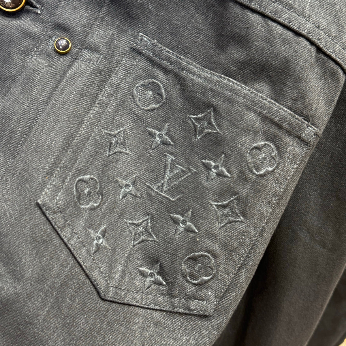 Louis Vuitton Jackets? Louis Vuitton Lou Denim Jacket Premium Casual Designer Jacket
