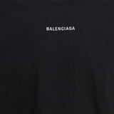 Close-up of Balenciaga t-shirts & tops hardware and fine stitching