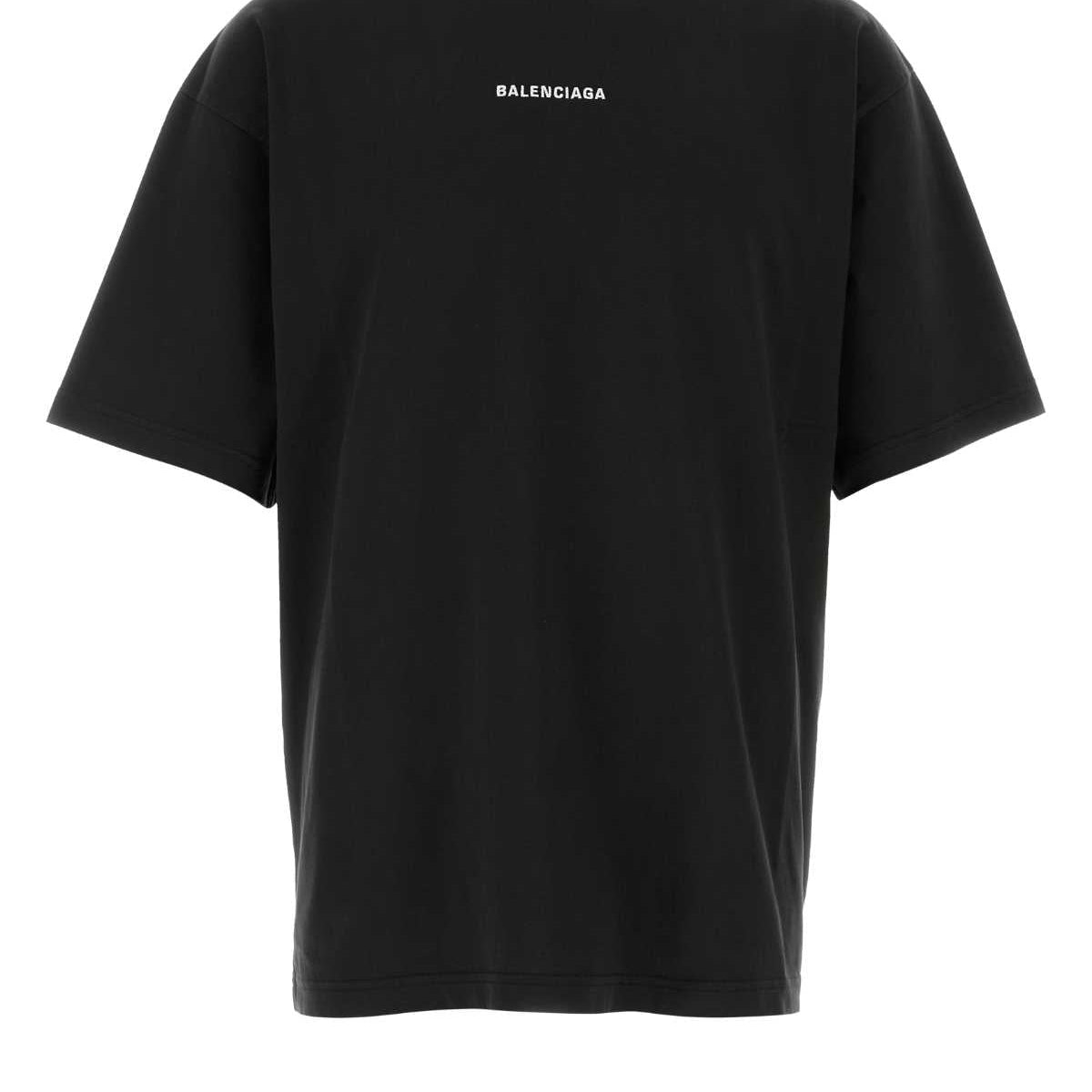 Balenciaga premium t-shirts & tops detail and craftsmanship close-up