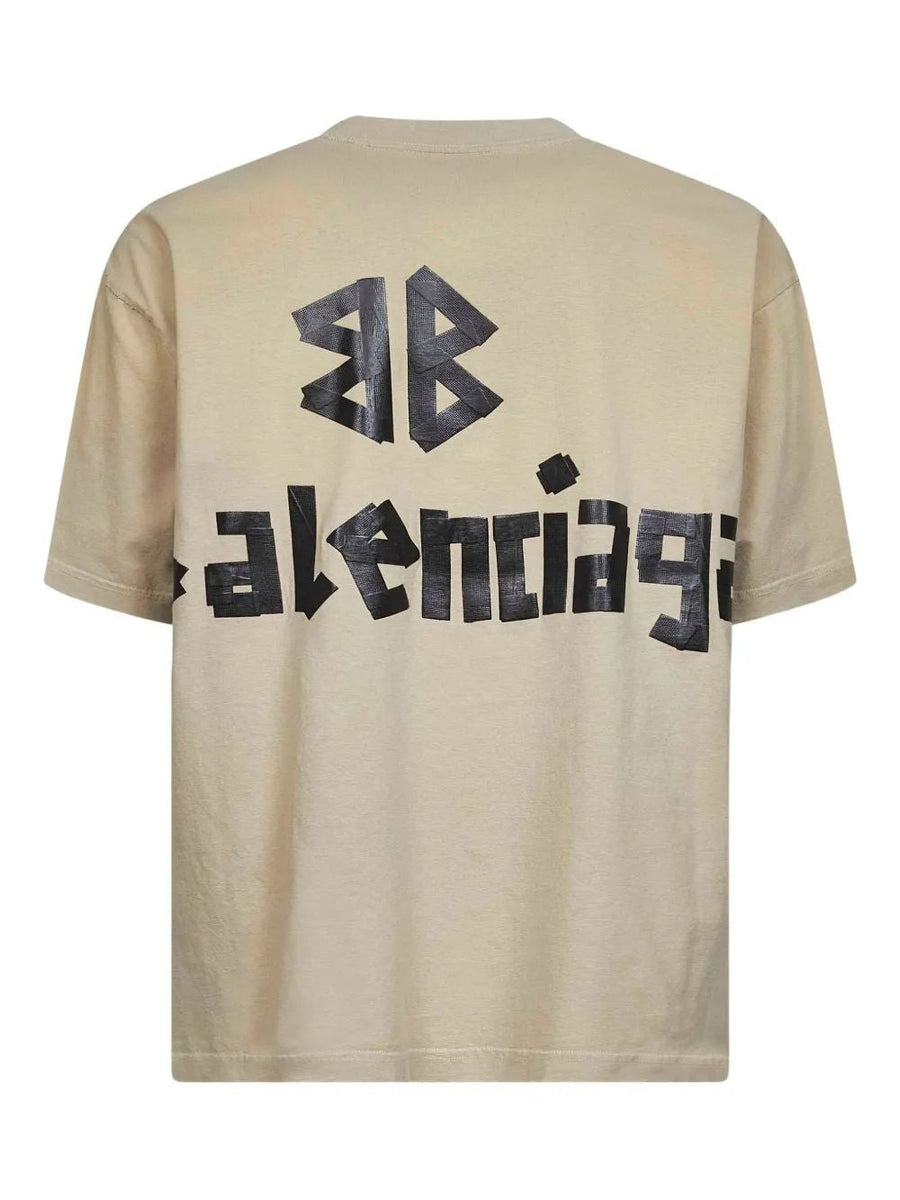 Balenciaga T-Shirts? BALENCIAGA Medium Fit T-Shirt for Men Premium Designer Cotton T-Shirt