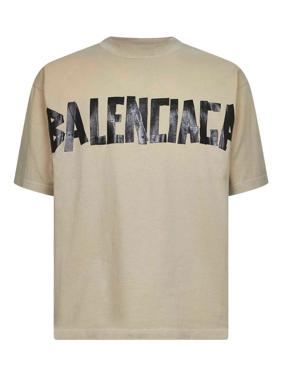 Balenciaga T-Shirts? BALENCIAGA Medium Fit T-Shirt for Men Premium Designer Cotton T-Shirt