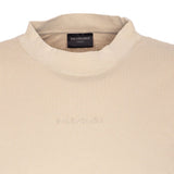 Close-up of Balenciaga t-shirts & tops hardware and fine stitching