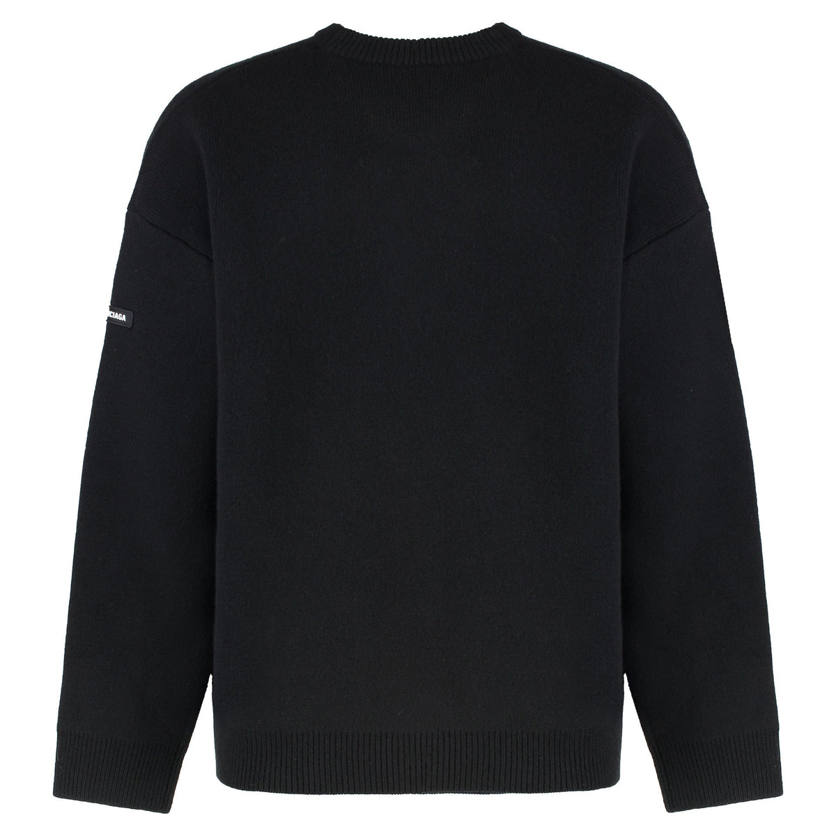 Balenciaga Sweaters- BALENCIAGA Crew-Neck Wool Sweater Luxury Designer Knit Sweater