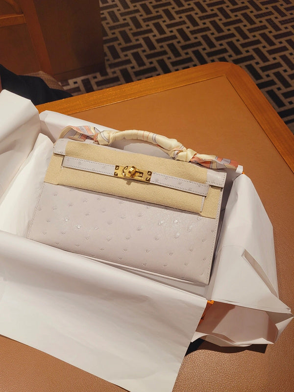 Interior view of modern premium bag