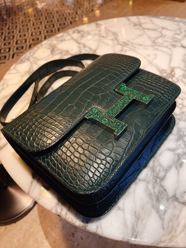 Structured bag shown from front angle