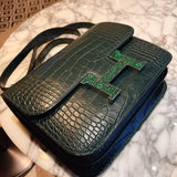 Structured bag shown from front angle