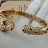 Close-up detail view of Cartier unisex jewelry piece