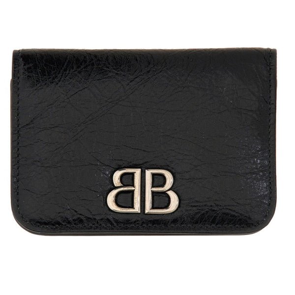 Balenciaga Wallets? BALENCIAGA Mini Leather Card Holder Premium Leather Designer Wallet