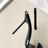 Close-up of Saint Laurent shoes craftsmanship
