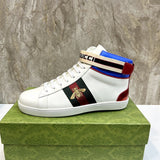 Gucci bold contrast luxury sneakers view 10 minimalist modern build