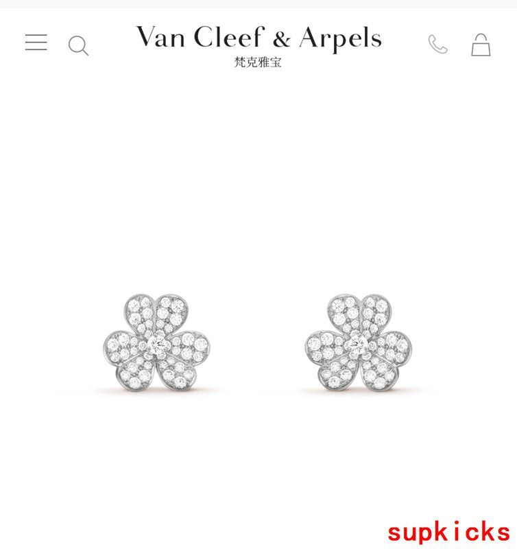 Close-up detail view of Van Cleef & Arpels unisex jewelry piece