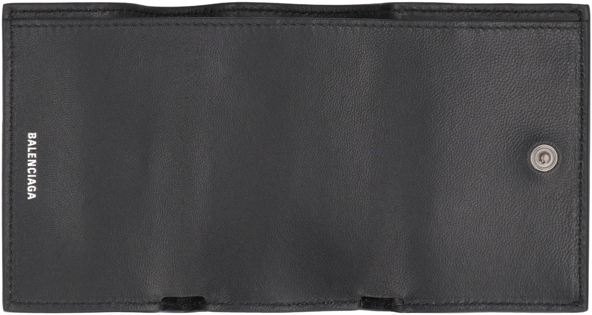 Balenciaga Wallets? BALENCIAGA Mini Leather Wallet Premium Leather Designer Wallet