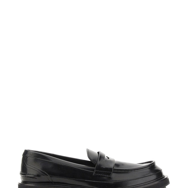 Alexander McQueen slides luxury designer piece front view