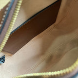 Front view of classic signature women's handbag – women's luxury handbag