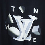 Full styled look of Louis Vuitton cotton t-shirt with relaxed-fit cut
