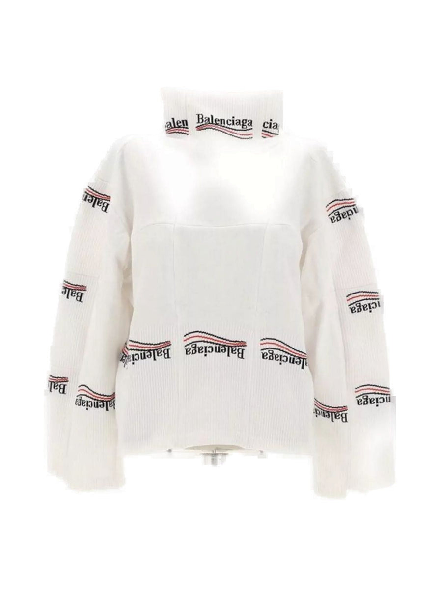 Balenciaga Sweaters? BALENCIAGA Men's Mini Socks Jumper Luxury Designer Knit Sweater