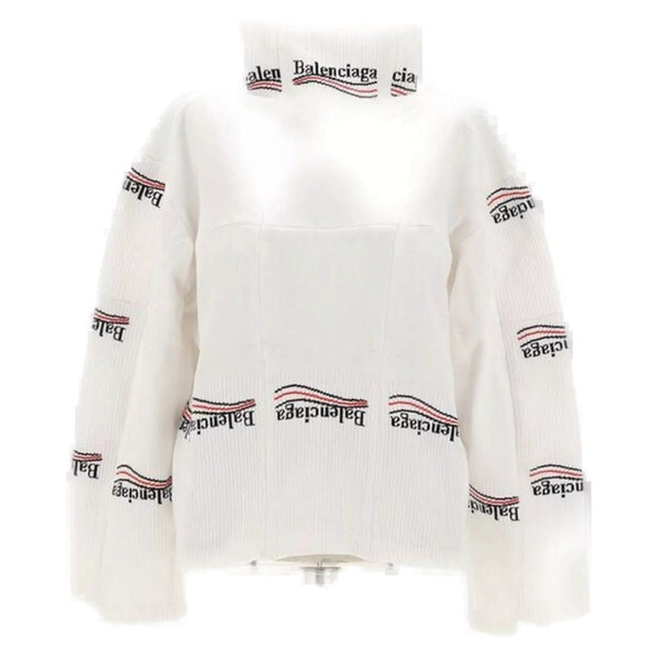 Balenciaga Sweaters? BALENCIAGA Men's Mini Socks Jumper Luxury Designer Knit Sweater