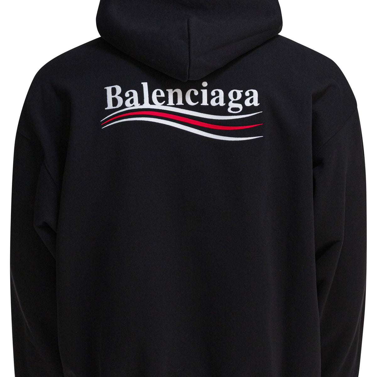 Balenciaga Hoodies- BALENCIAGA Cotton Hoodie with Ribbed Edges for Men - FW25 Collection Comfortable Luxury Streetwear Hoodie