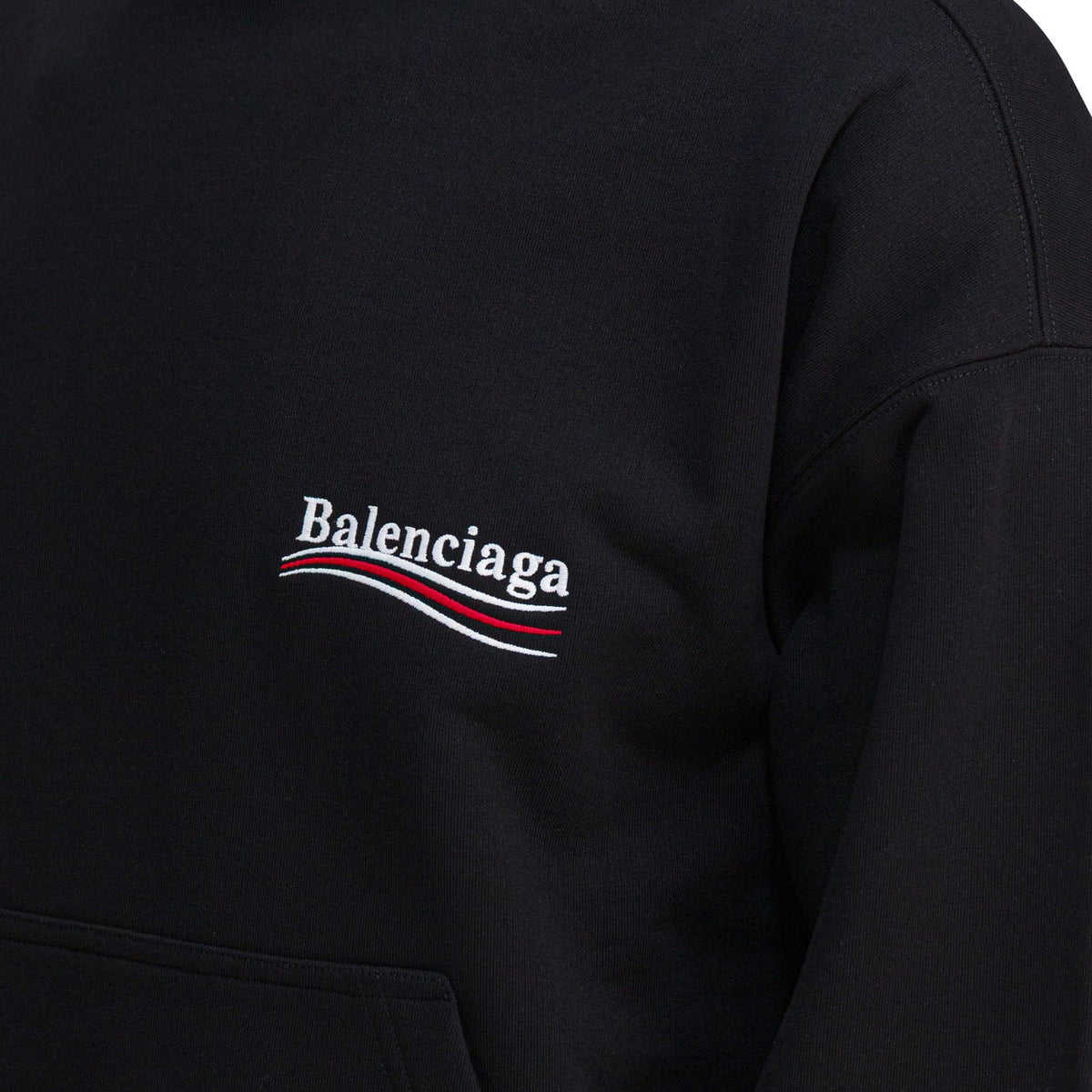 Balenciaga Hoodies? BALENCIAGA Cotton Hoodie with Ribbed Edges for Men - FW25 Collection Comfortable Luxury Streetwear Hoodie