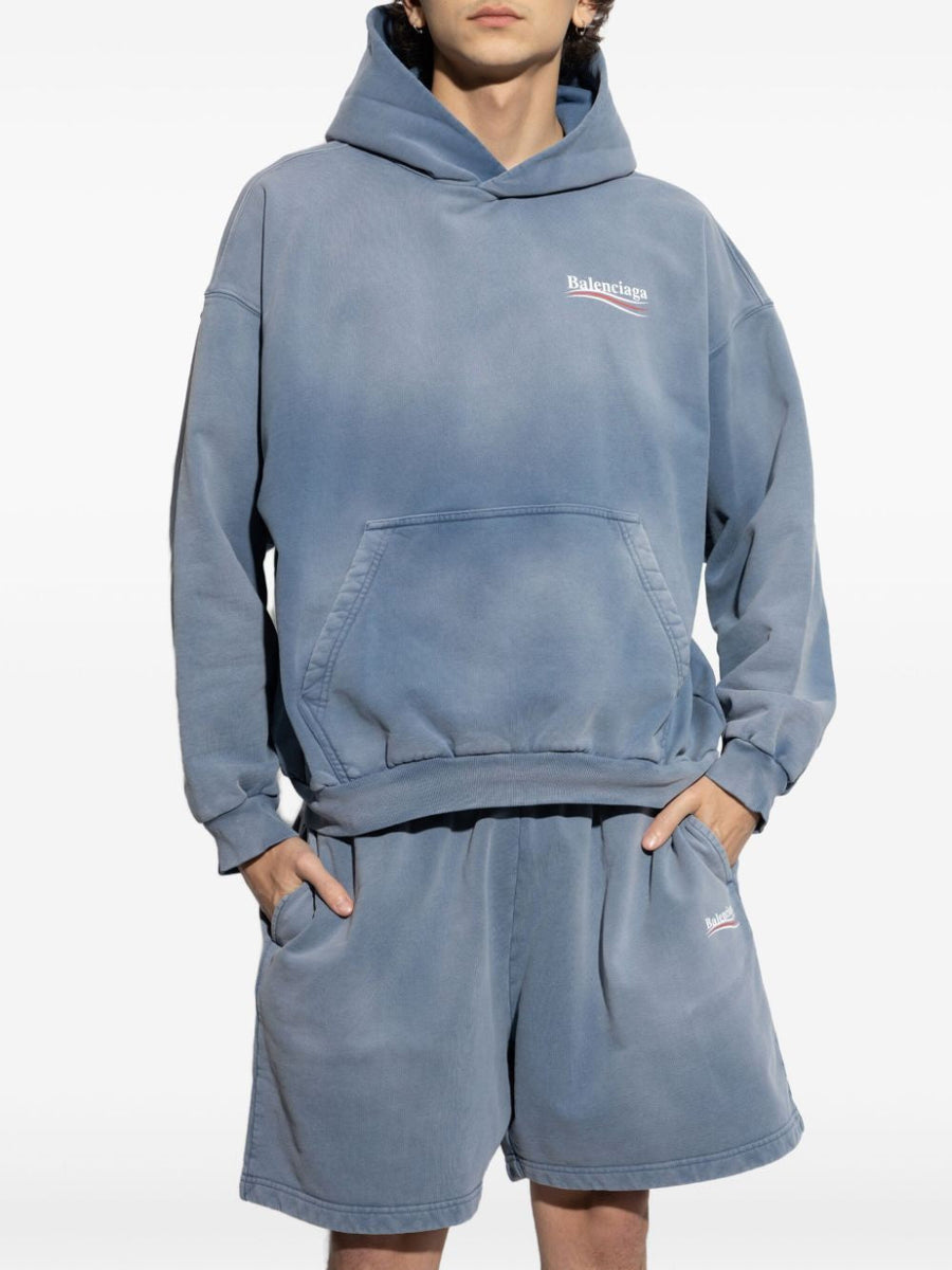 Balenciaga Hoodies? BALENCIAGA Medium Fit Hoodie for Men Comfortable Luxury Streetwear Hoodie