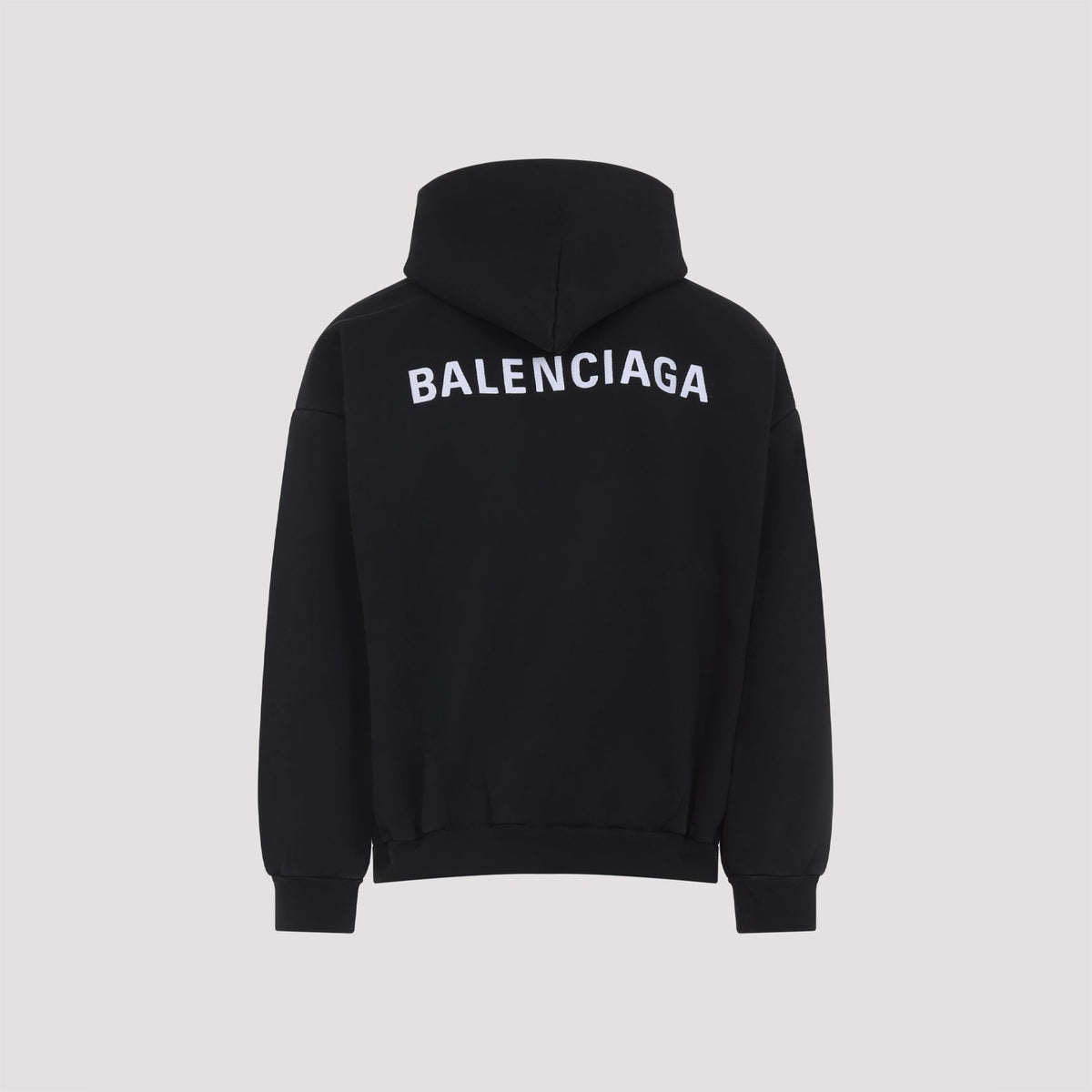 Balenciaga Hoodies- BALENCIAGA Medium Fit Cotton Hoodie Premium Designer Casual Hoodie