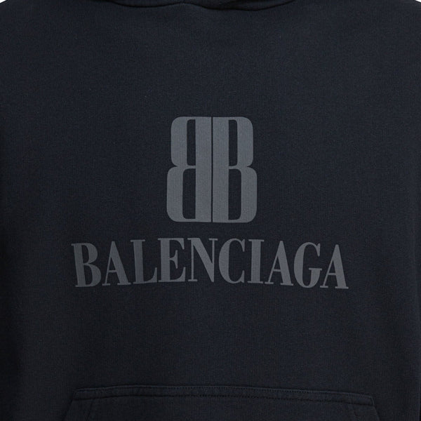 Balenciaga Hoodies- BALENCIAGA Medium Fit Cotton Hoodie Premium Designer Casual Hoodie