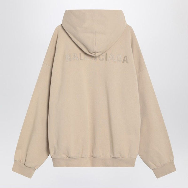 Balenciaga Hoodies? BALENCIAGA New Back Distressed Oversized Hoodie Comfortable Luxury Streetwear Hoodie
