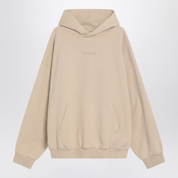Balenciaga Hoodies? BALENCIAGA New Back Distressed Oversized Hoodie Comfortable Luxury Streetwear Hoodie