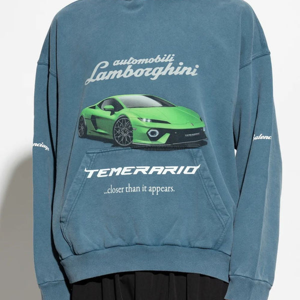Balenciaga Hoodies- BALENCIAGA Medium Fit Hoodie Comfortable Luxury Streetwear Hoodie