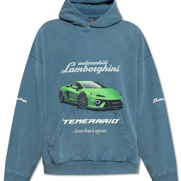 Balenciaga Hoodies- BALENCIAGA Medium Fit Hoodie Comfortable Luxury Streetwear Hoodie