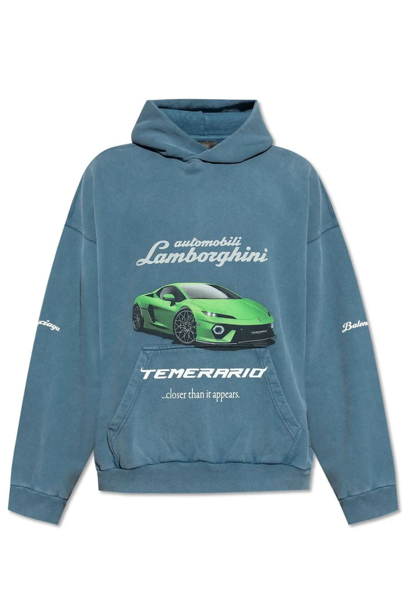 Balenciaga Hoodies? BALENCIAGA Medium Fit Hoodie Comfortable Luxury Streetwear Hoodie