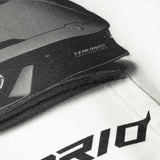 Close-up of Balenciaga jerseys & knitwear hardware and fine stitching
