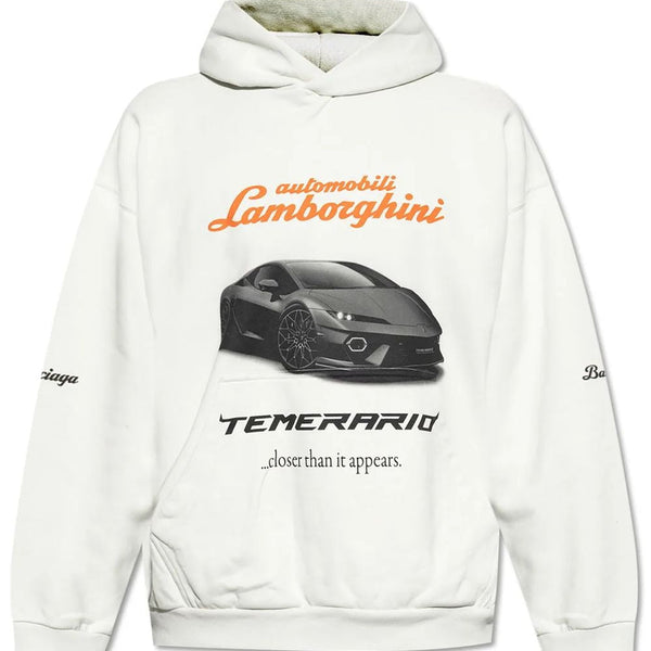 Balenciaga Hoodies? BALENCIAGA Medium Fit Hoodie Comfortable Luxury Streetwear Hoodie