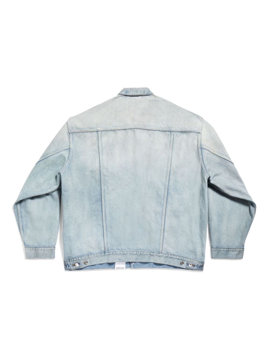 Balenciaga premium outerwear detail and craftsmanship close-up