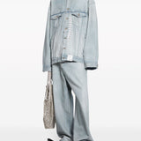 Balenciaga outerwear side profile designer luxury fashion