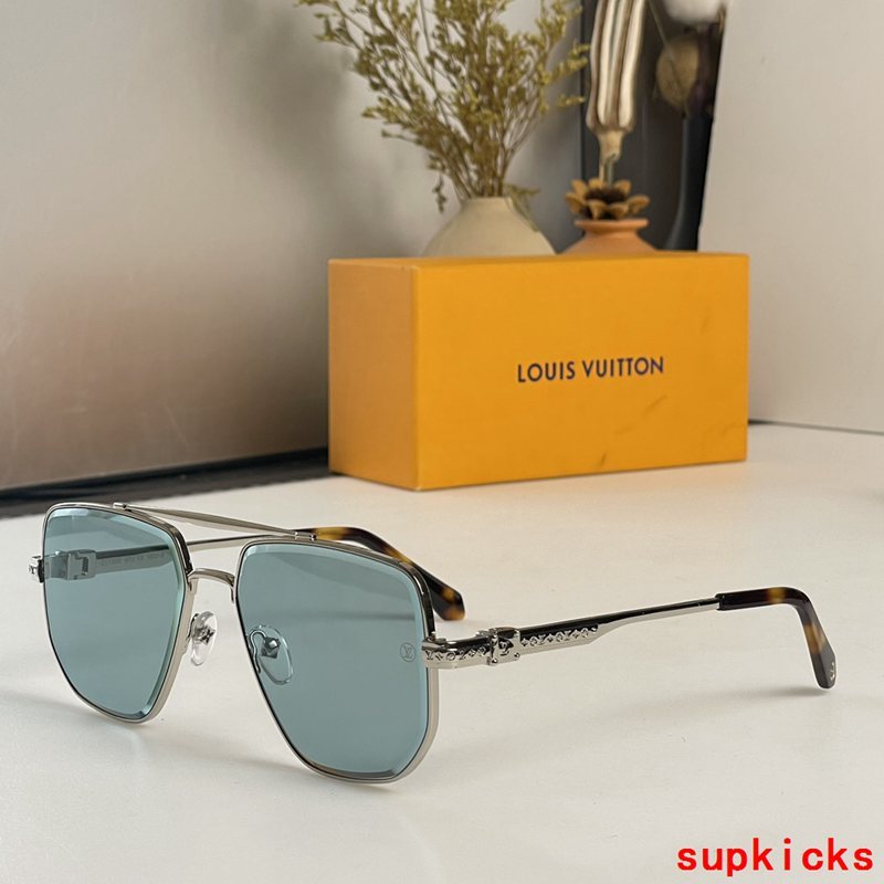 Front view of Louis Vuitton unisex sunglasses