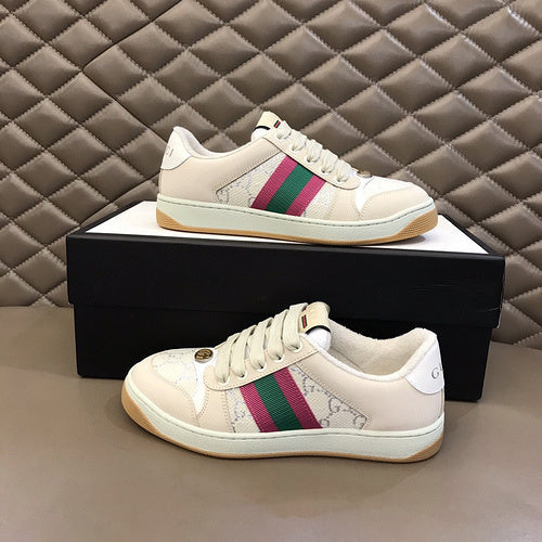 Gucci bold contrast luxury sneakers view 11 minimalist modern build