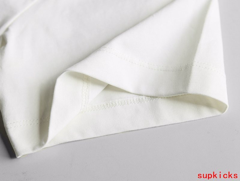 Side profile of Rhude luxury clothing with contemporary cut